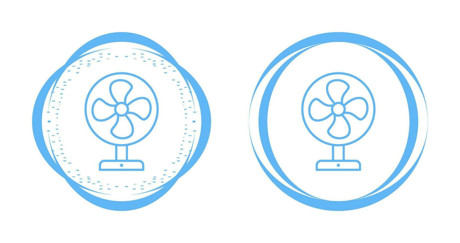 Electric Fan Vector Icon