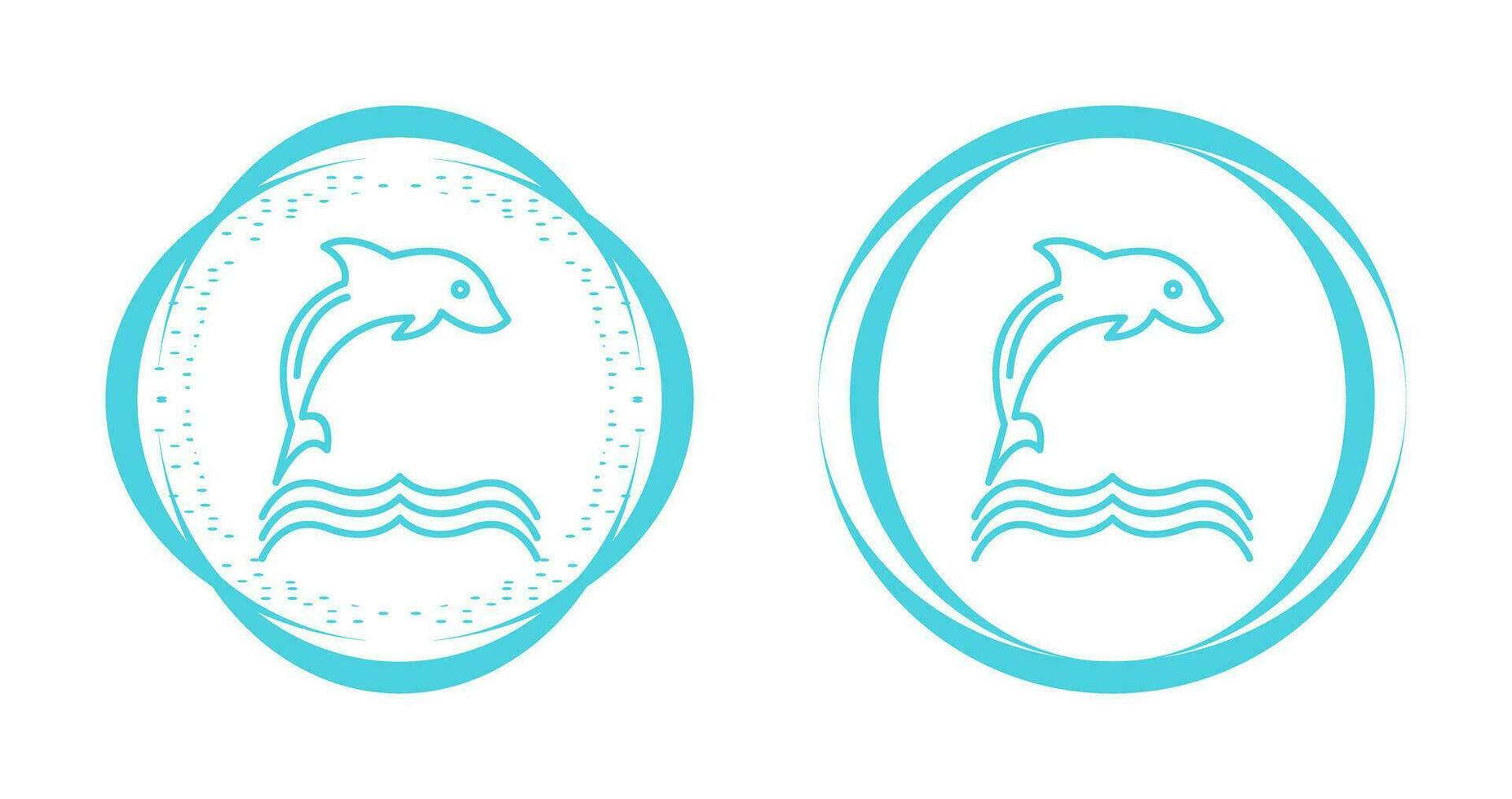 Dolphin Vector Icon