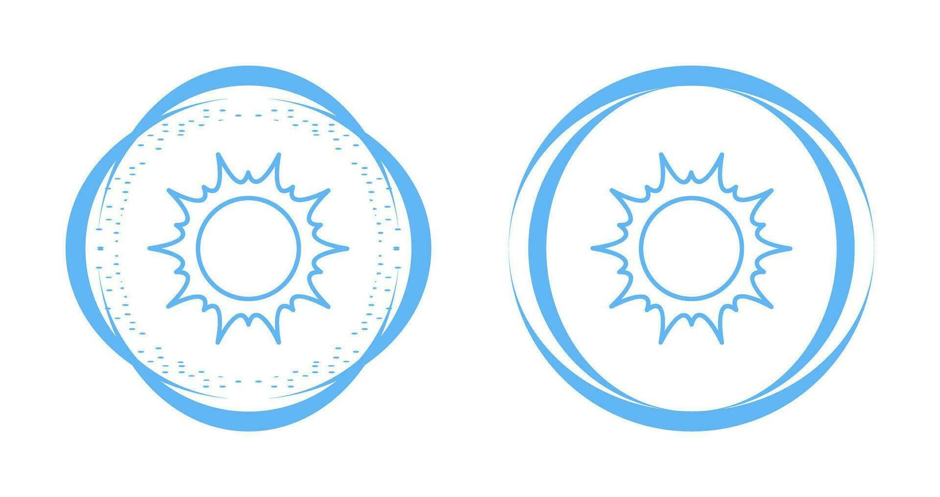 icono de vector de sol