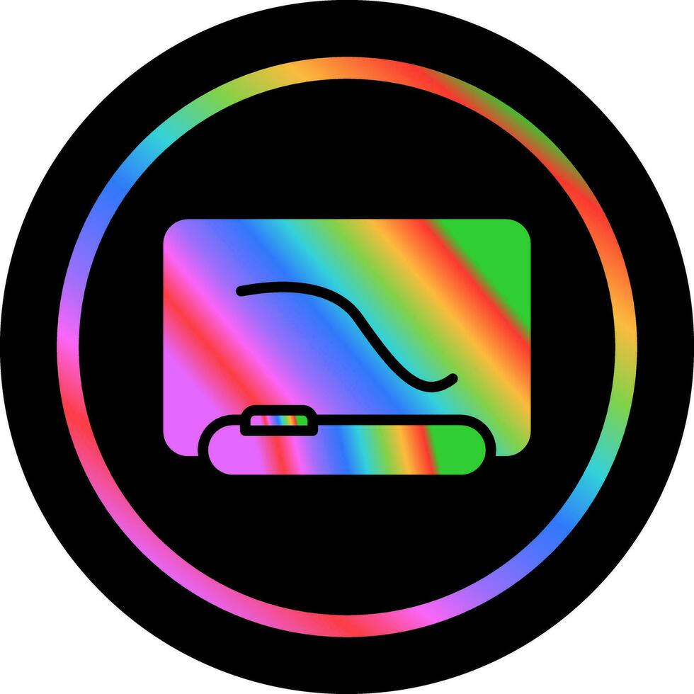 Interactive Whiteboard Vector Icon