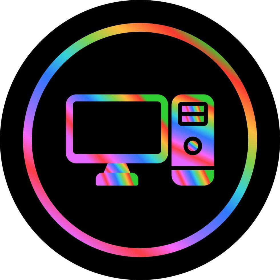 Computer Vector Icon