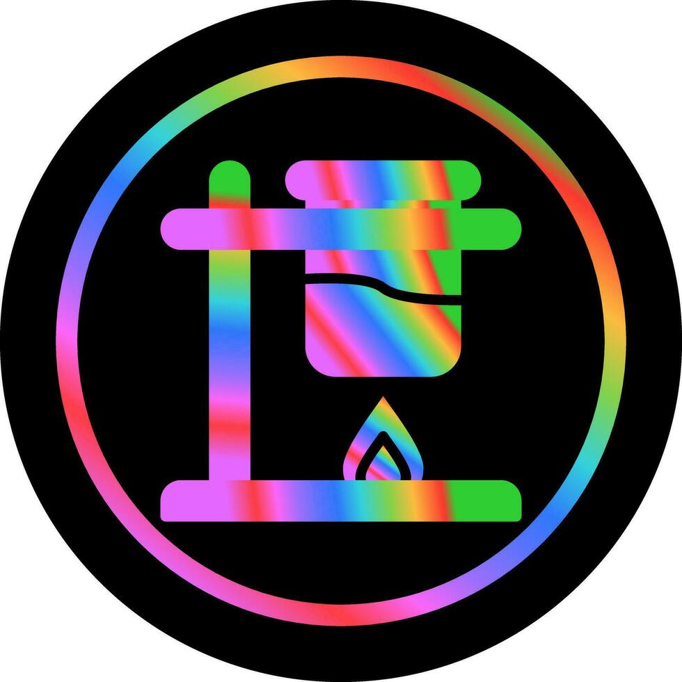 Bunsen Burner Vector Icon
