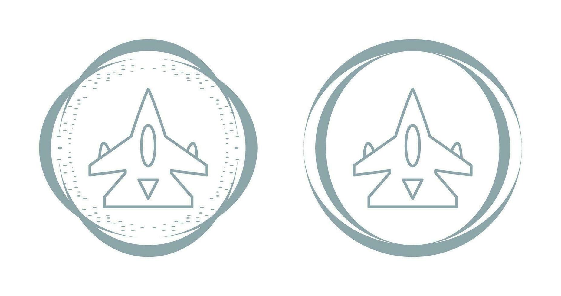 Fighter Jet Vector Icon