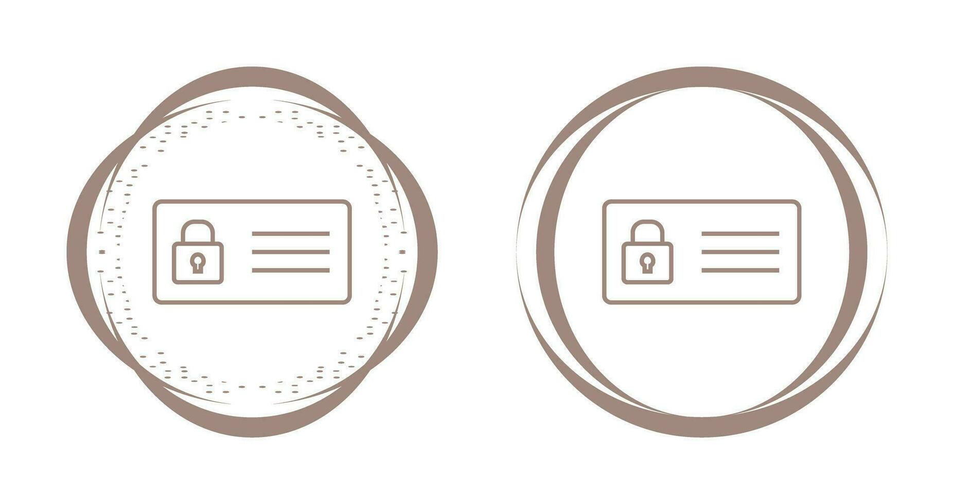 Protected Card Vector Icon