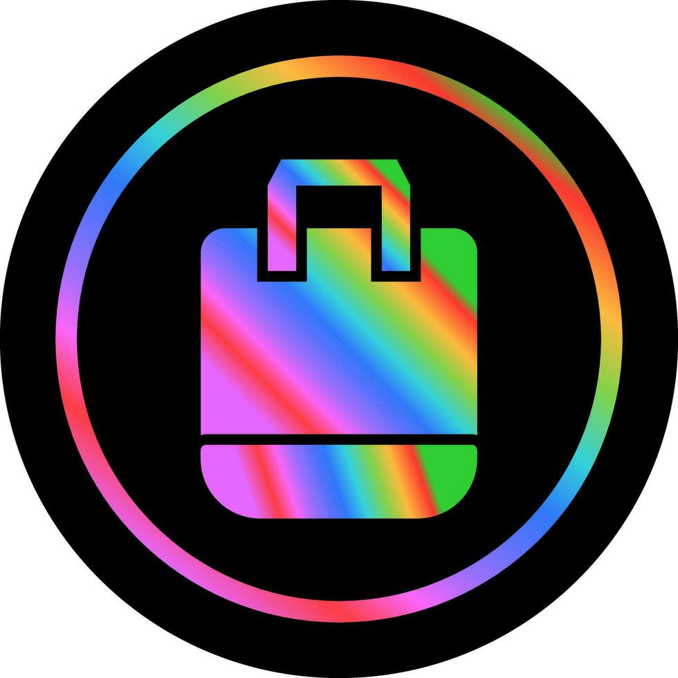 Reusable shopping bag Vector Icon