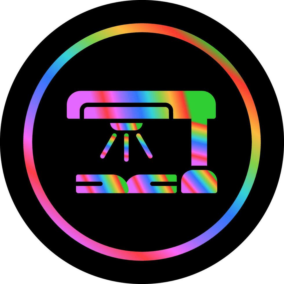 Book Scanner Vector Icon