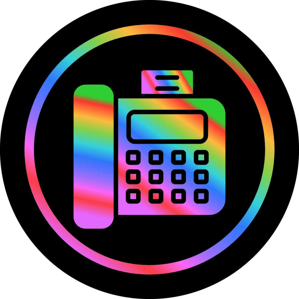 Fax Machine Vector Icon