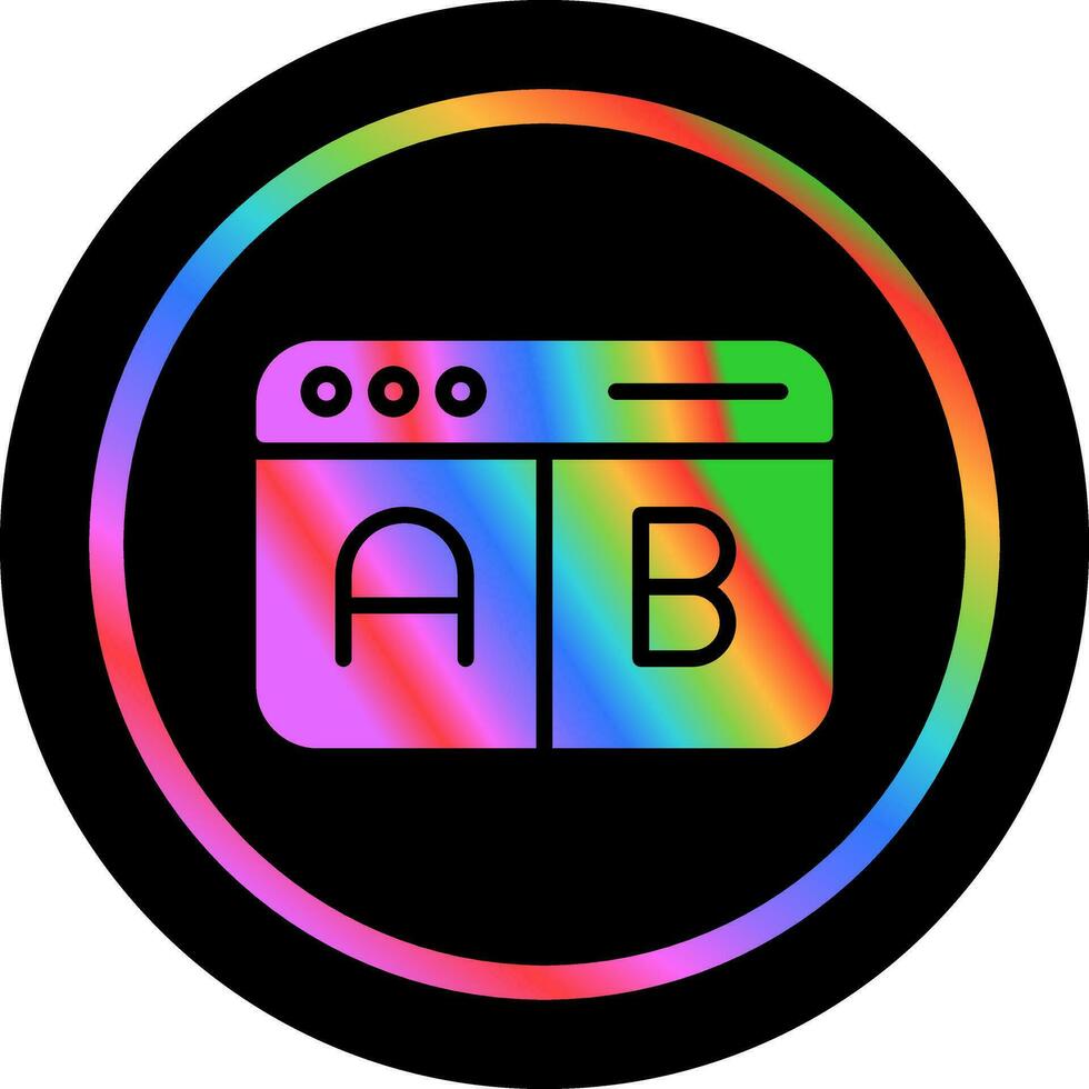 Multivariate Testing Vector Icon