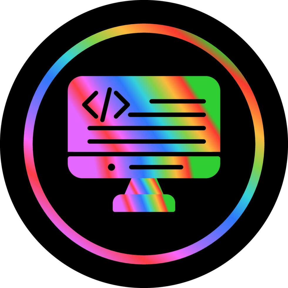 Programming Language Vector Icon