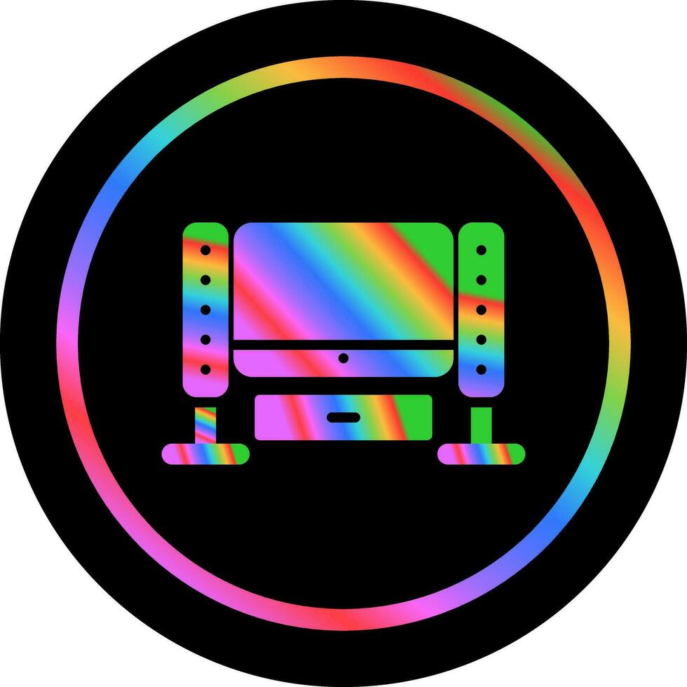 Home Theater System Vector Icon