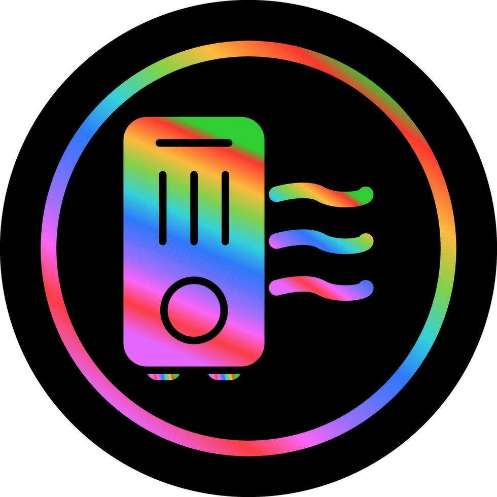 Portable Air Purifier Vector Icon