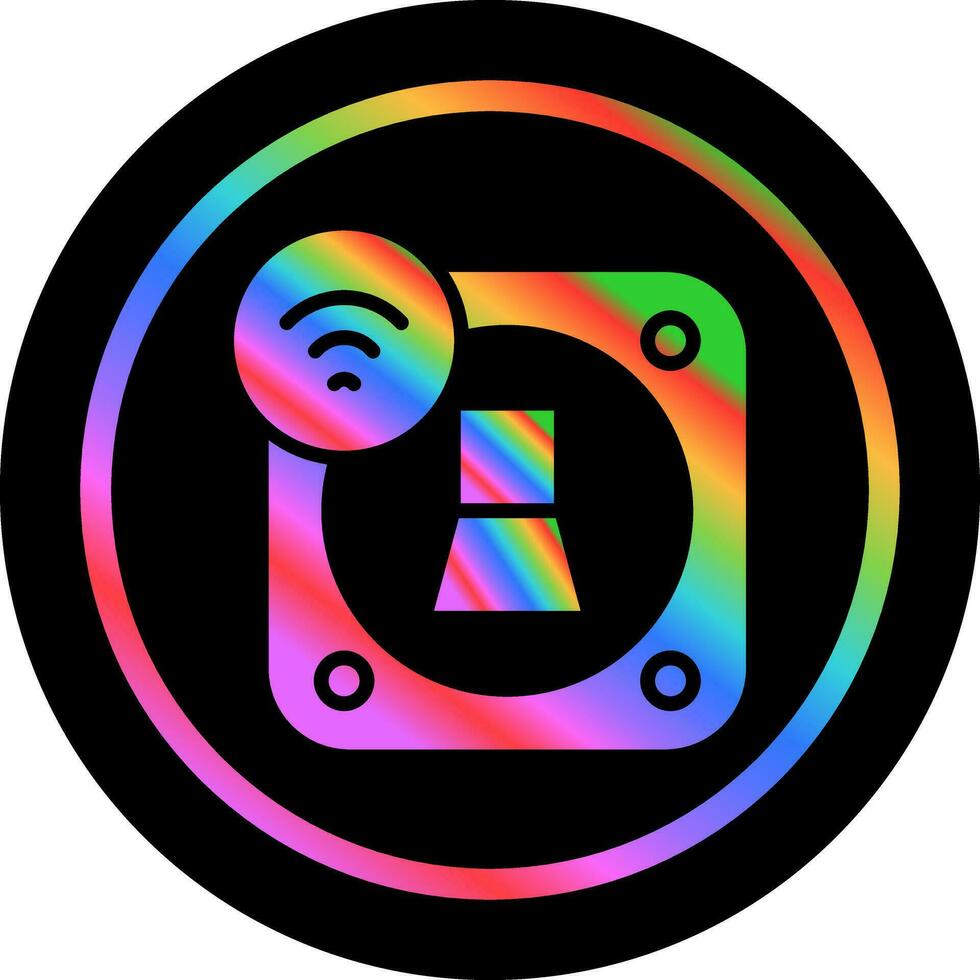 Smart Light Switch Vector Icon