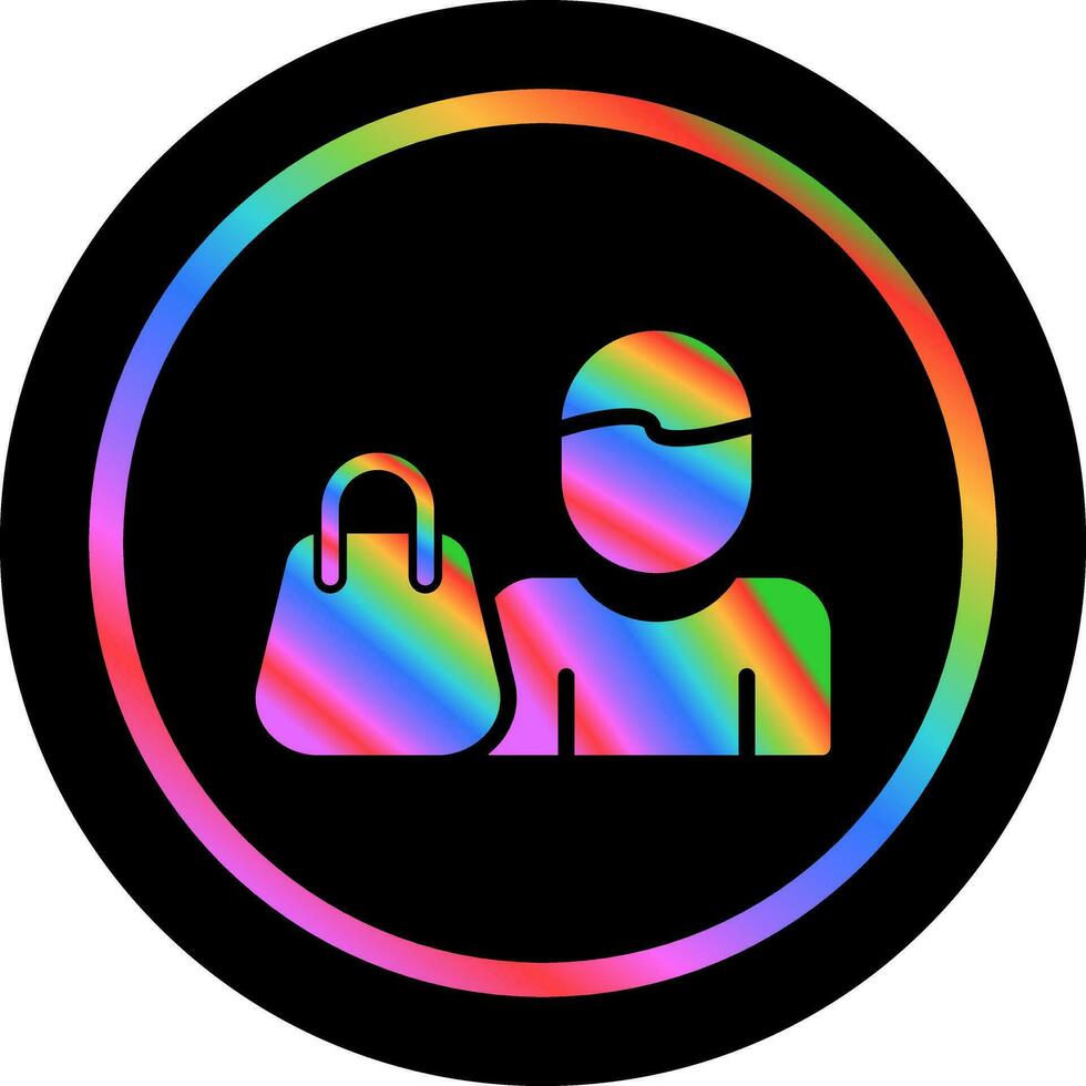 Personal Shopper Vector Icon