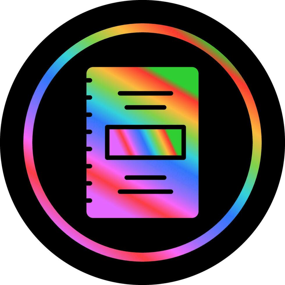 Notebook Vector Icon