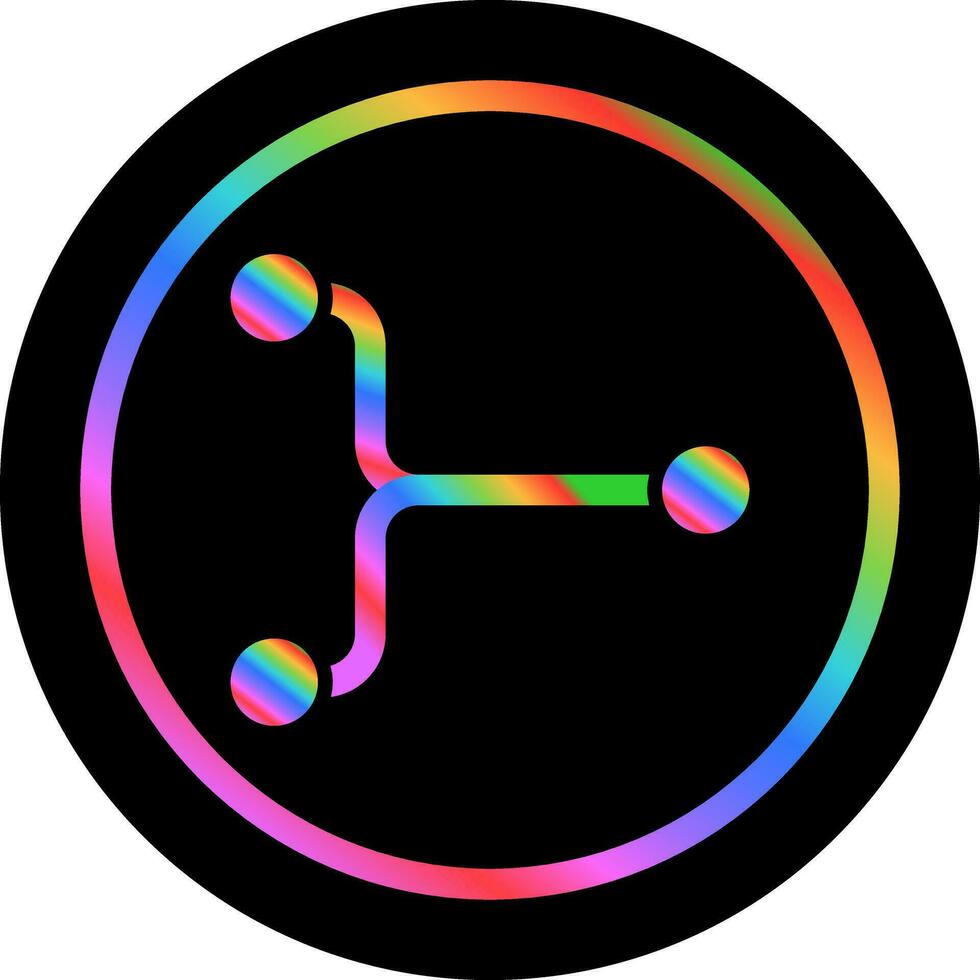 Convergence Vector Icon
