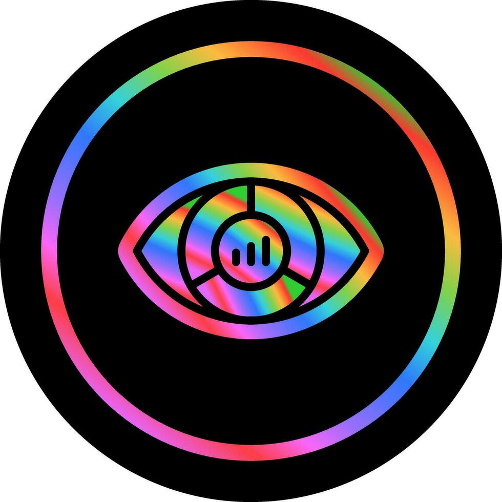 icono de vector de visualización de datos