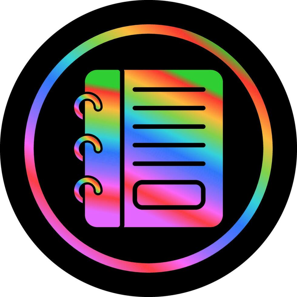 Notepad Vector Icon