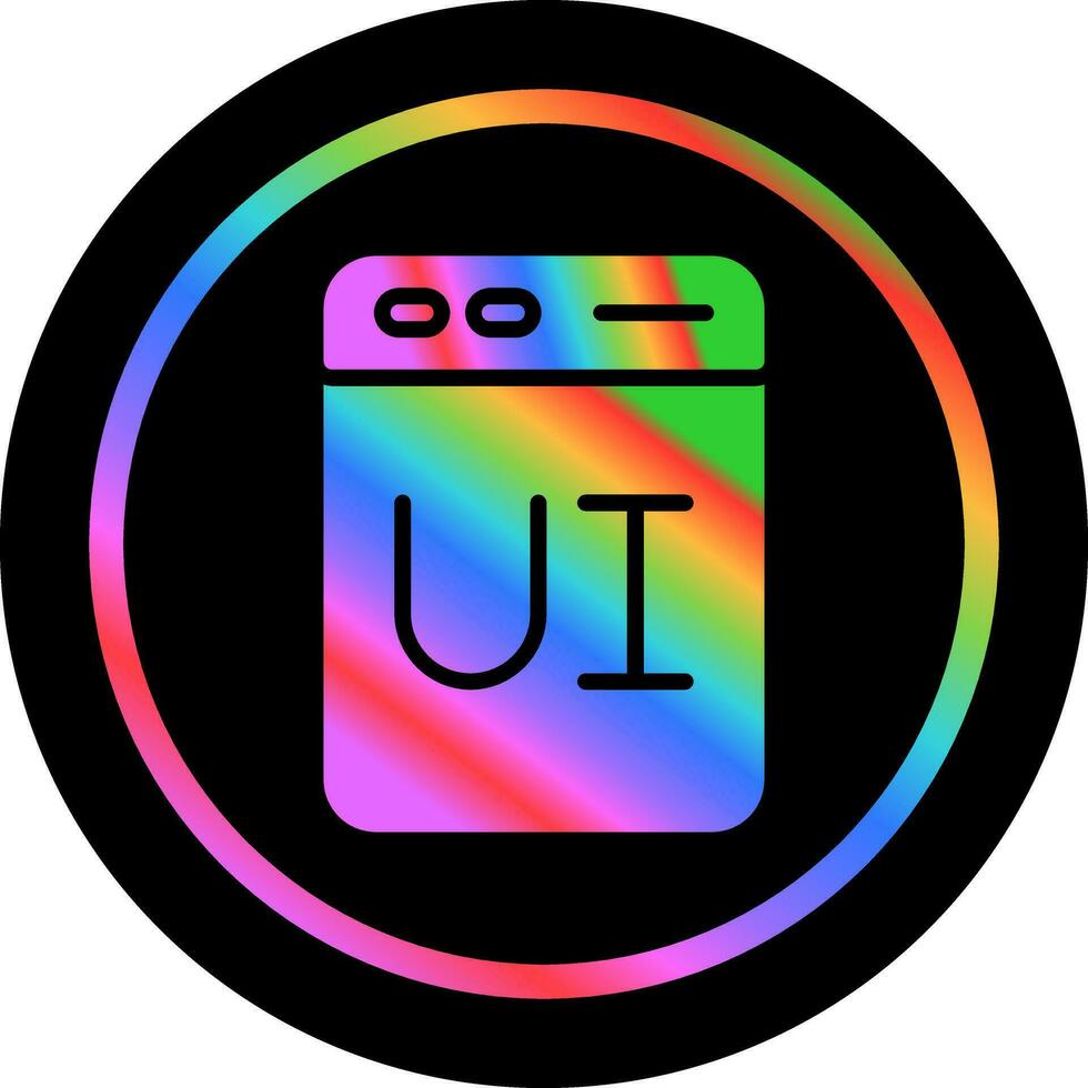User Interface Design Vector Icon