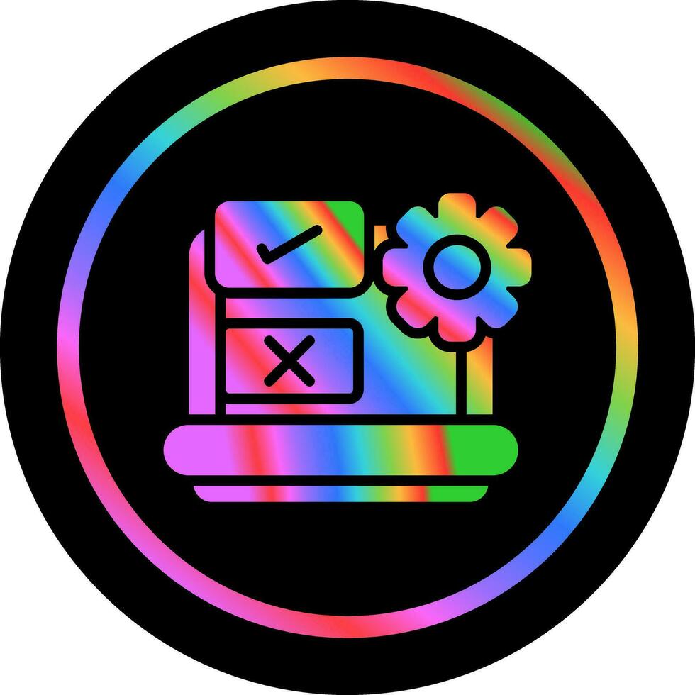 User Testing Vector Icon