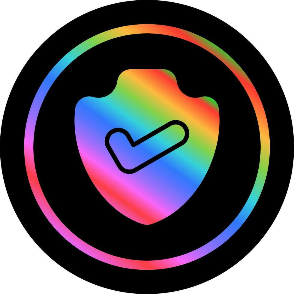 Sheild Check Vector Icon