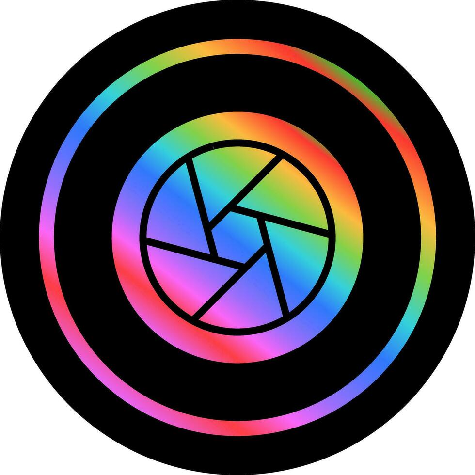 Photography Lens Vector Icon