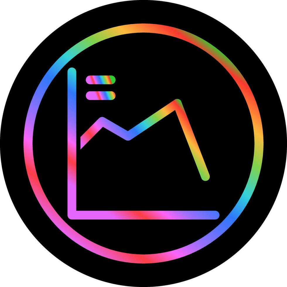 Economic Downturn Vector Icon