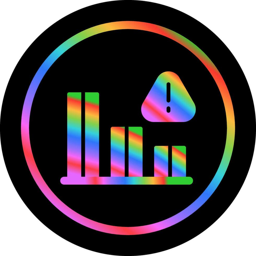 Recession Vector Icon