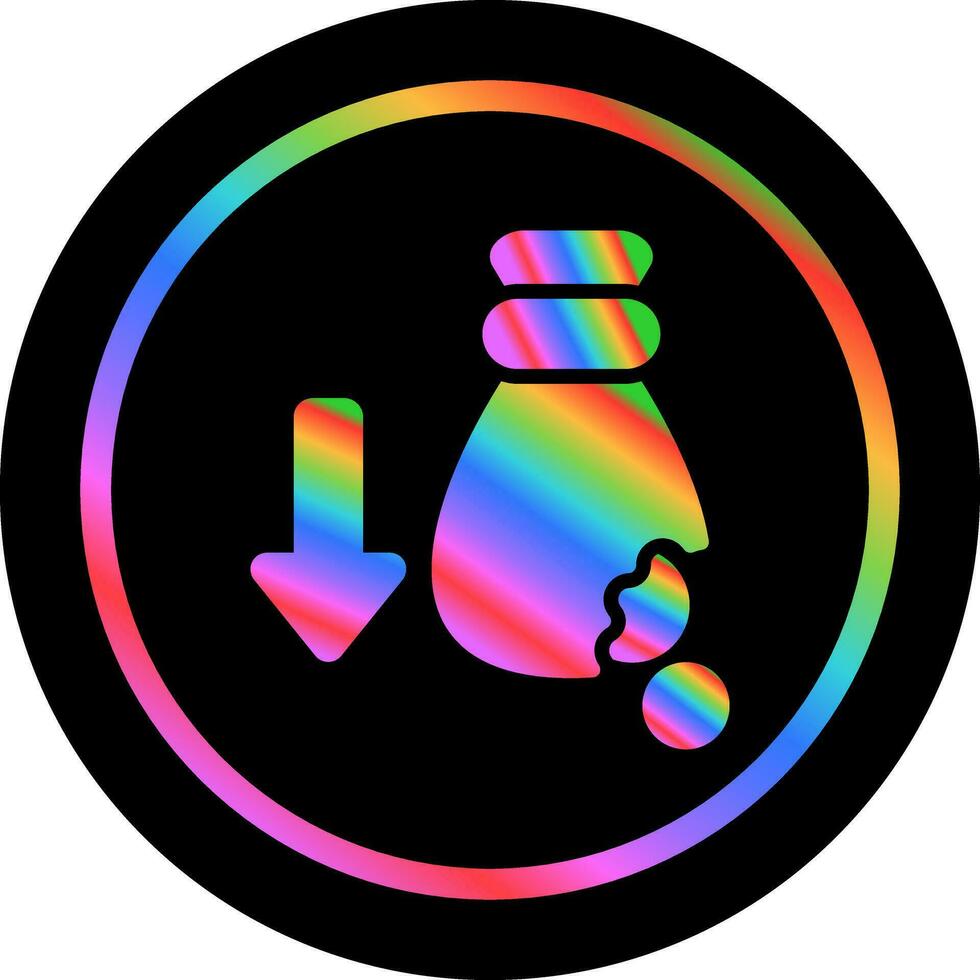 Financial Loss Vector Icon