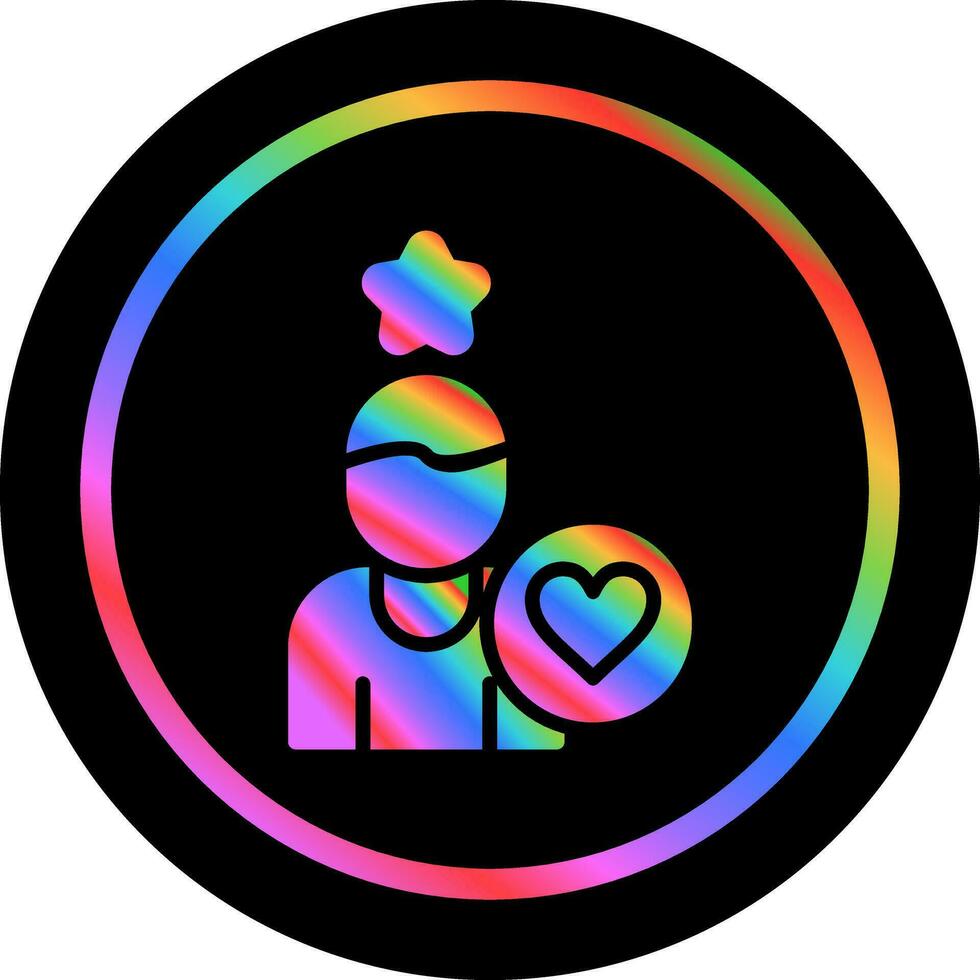 Leading Light Vector Icon