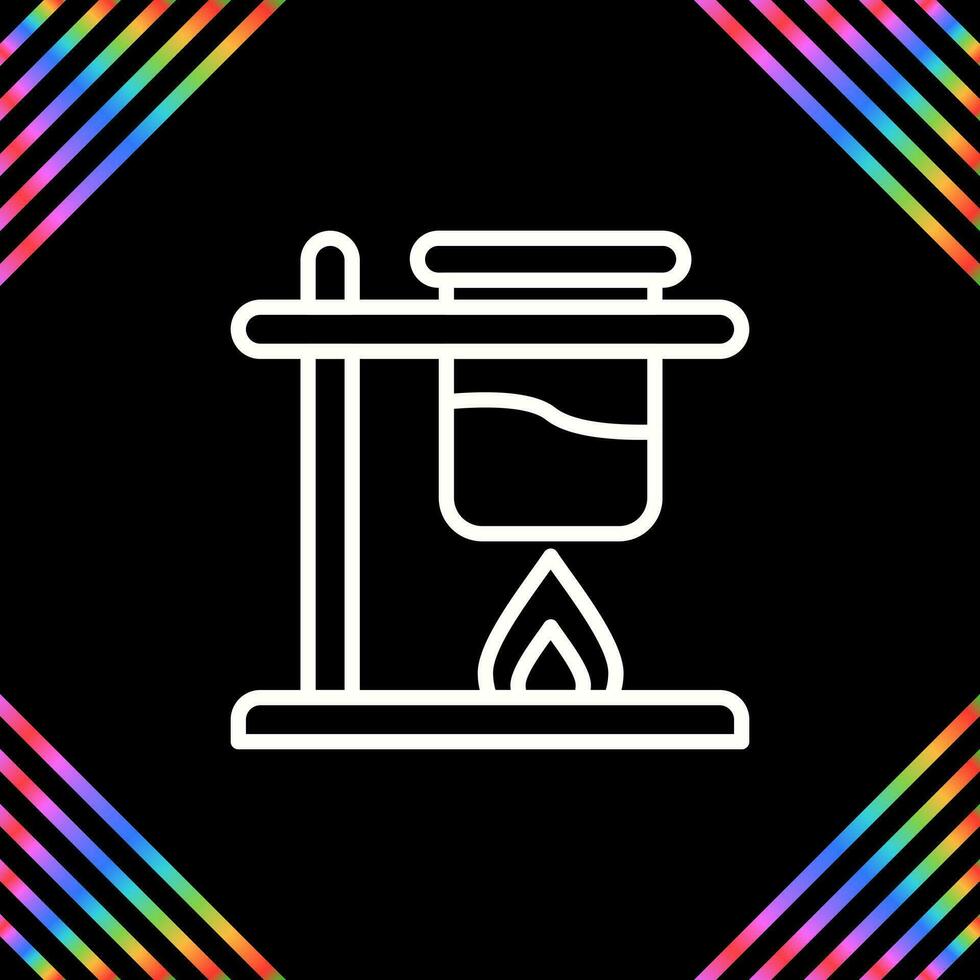 Bunsen Burner Vector Icon