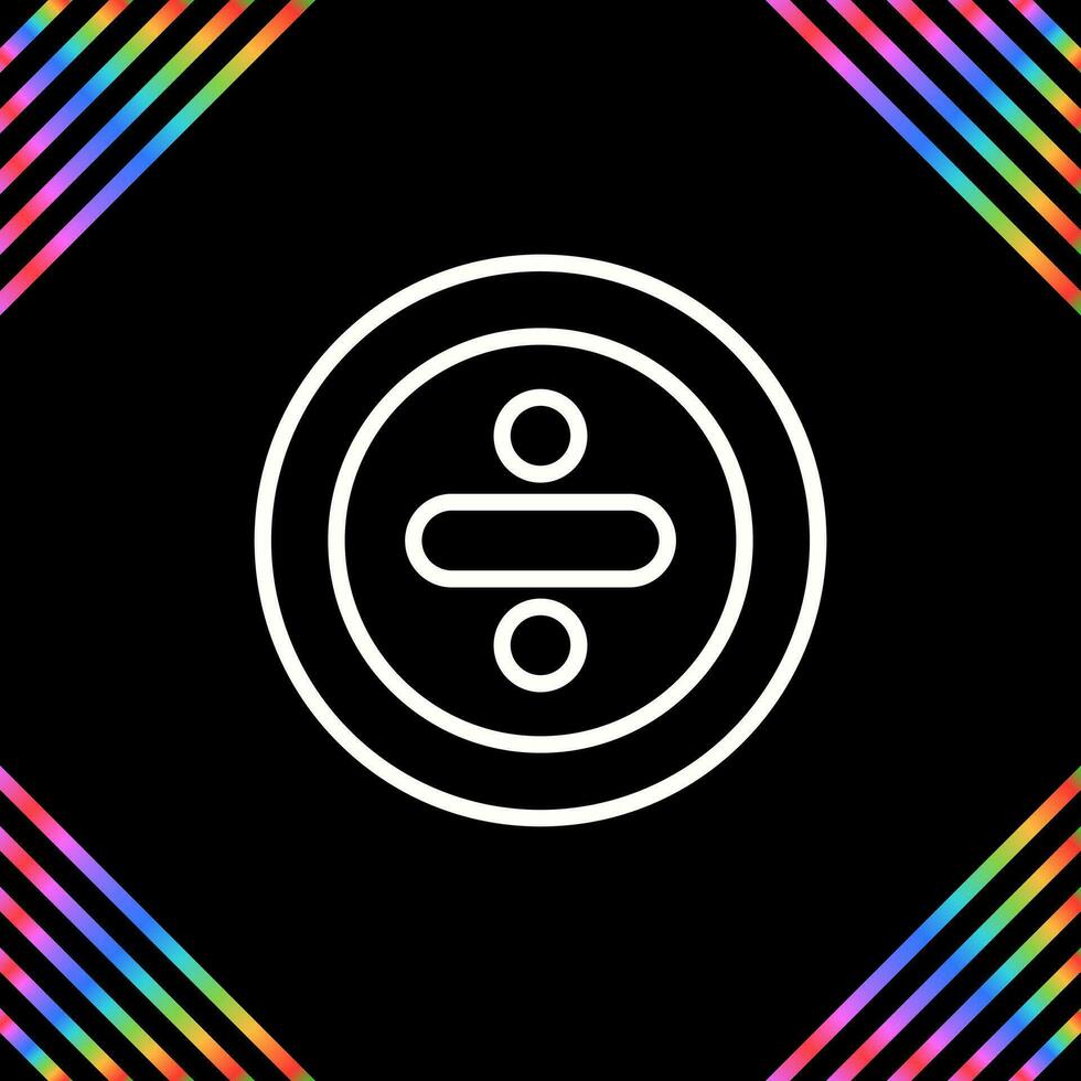 Division Vector Icon