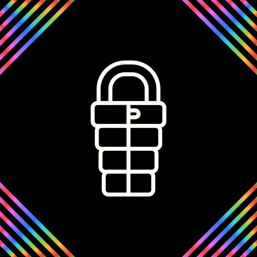 Sleeping bag Vector Icon