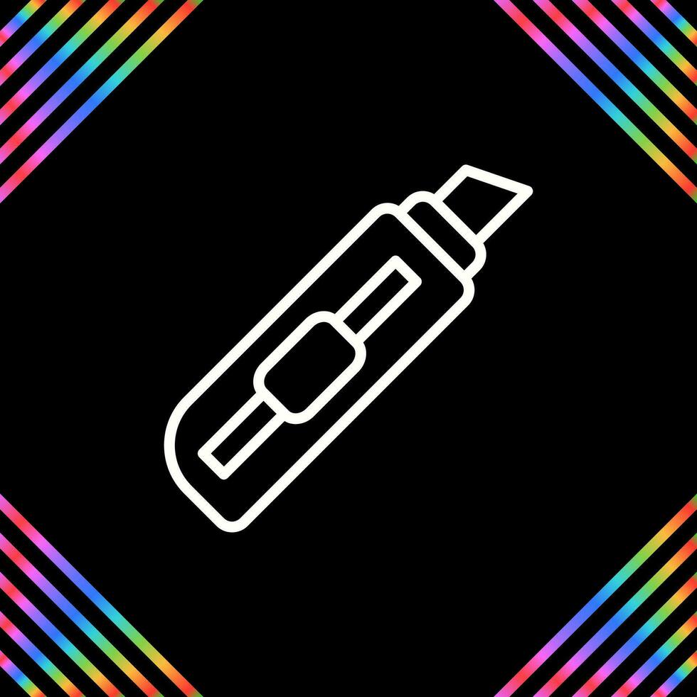 Utility knife Vector Icon