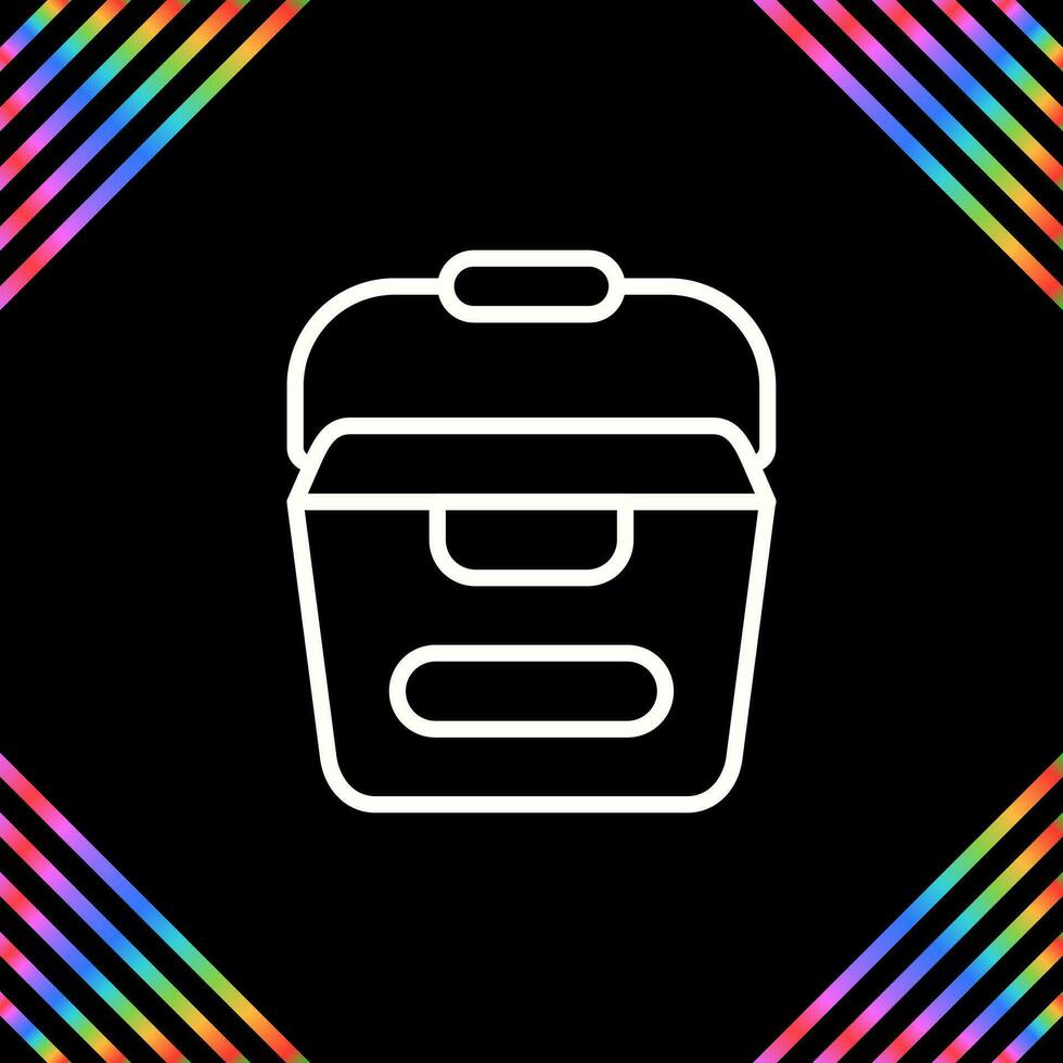 Portable water container Vector Icon