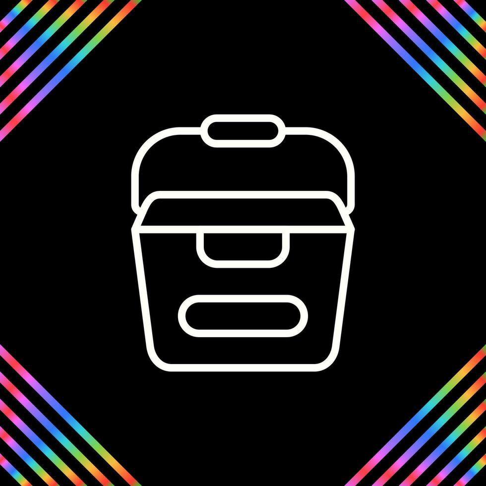 Portable water container Vector Icon