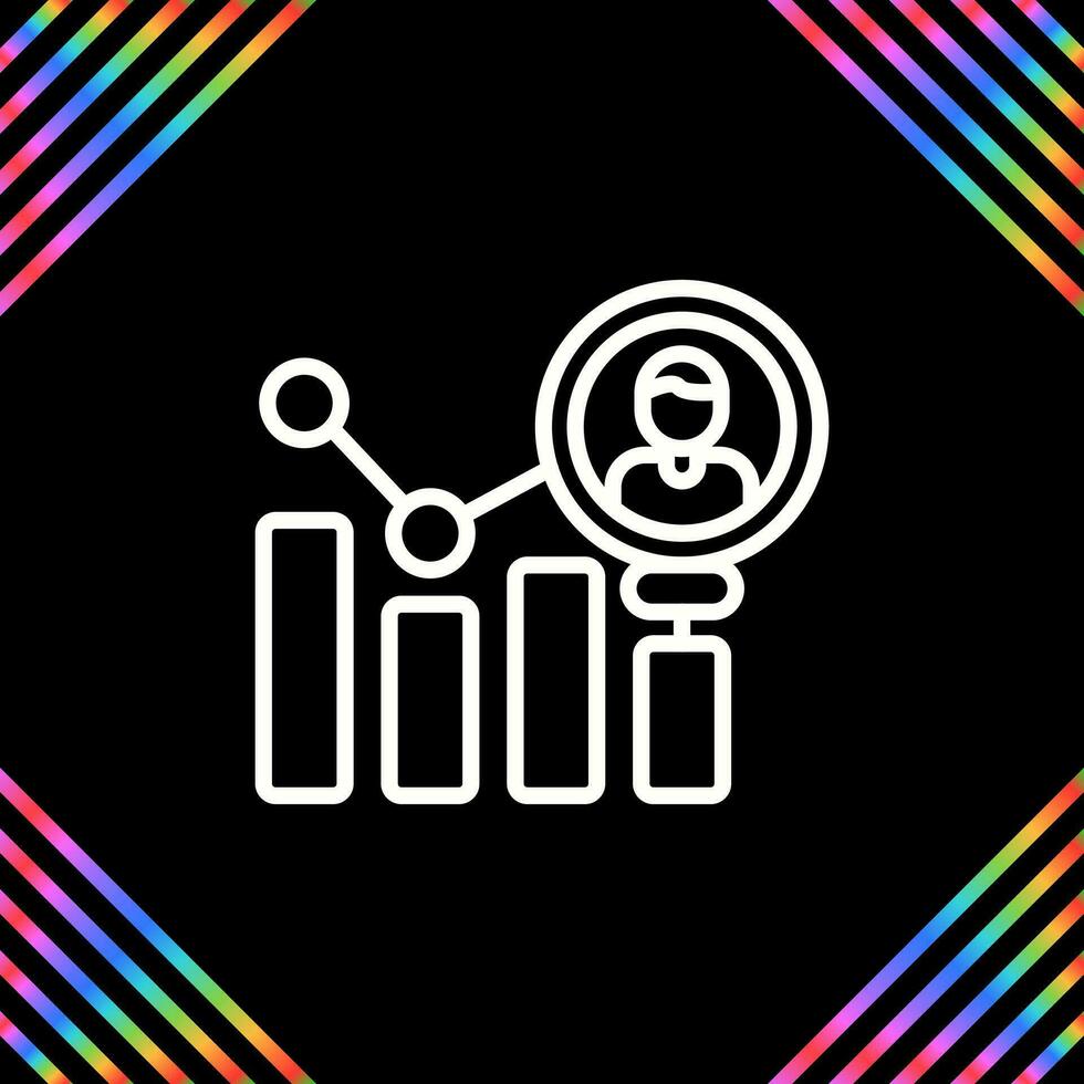 Customer Analytics Vector Icon