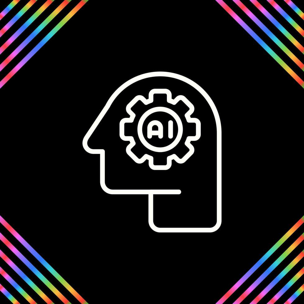 Artificial Intelligence Vector Icon