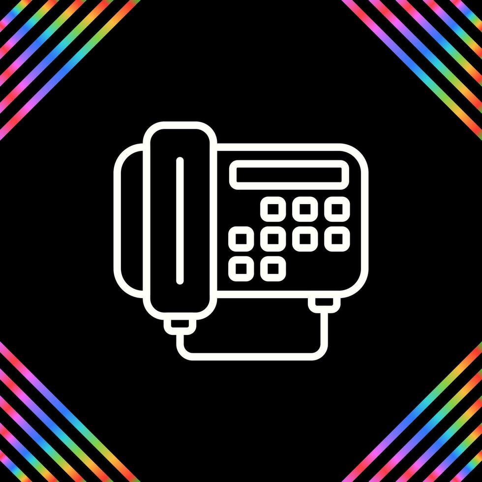 Fax Machine Vector Icon