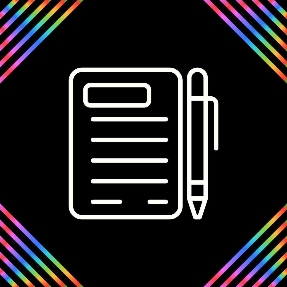 Contact Form Vector Icon