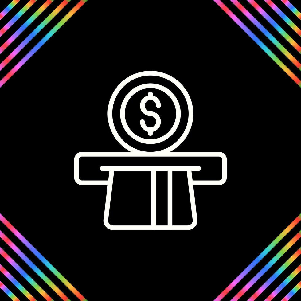 Automated Teller Machine Vector Icon