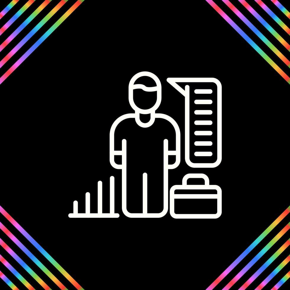 HR Analytics Vector Icon