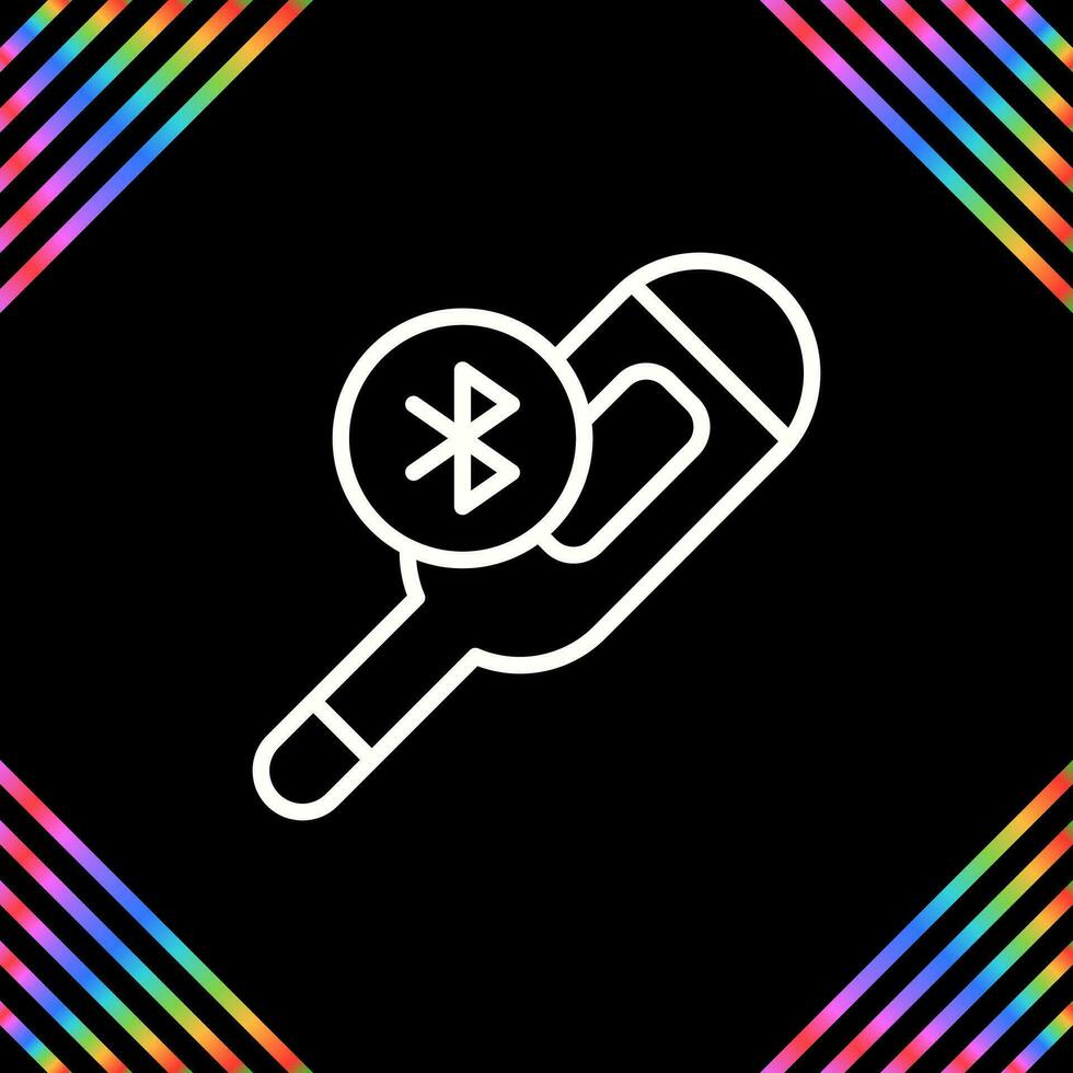 Bluetooth Thermometer Vector Icon