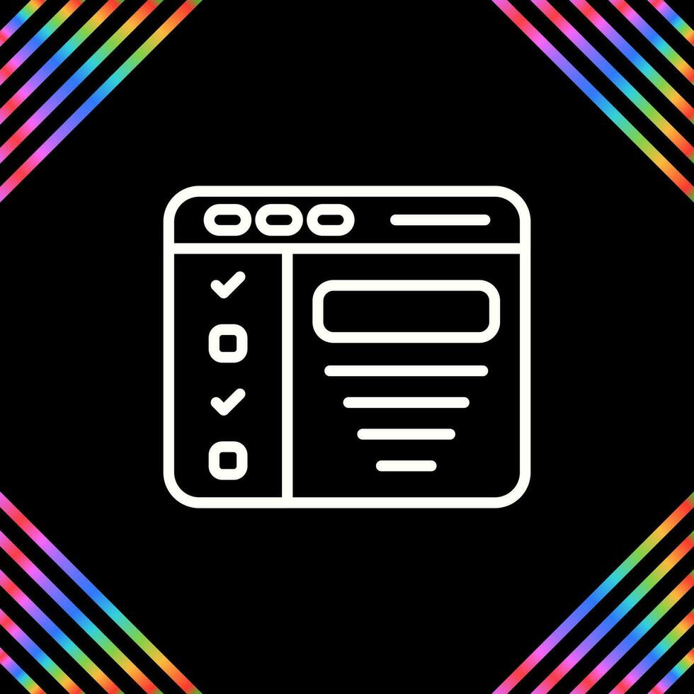 Design Brief Vector Icon