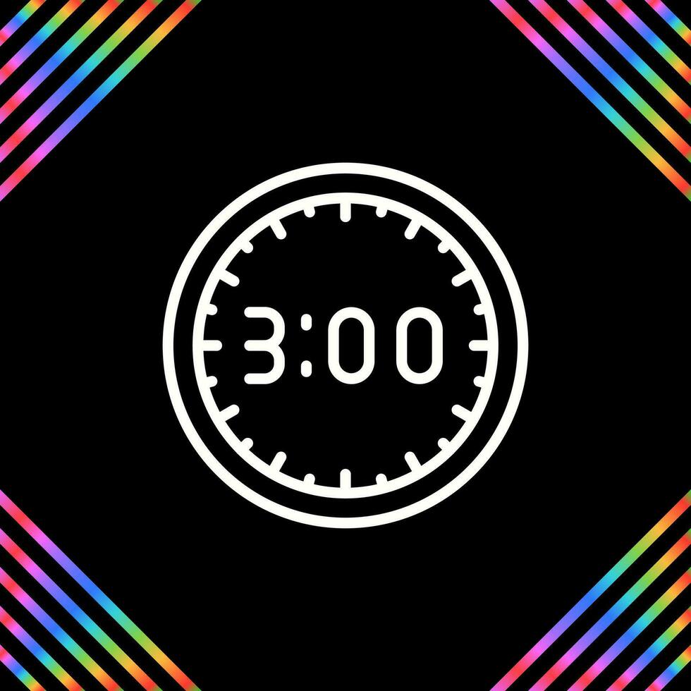 Clock Vector Icon