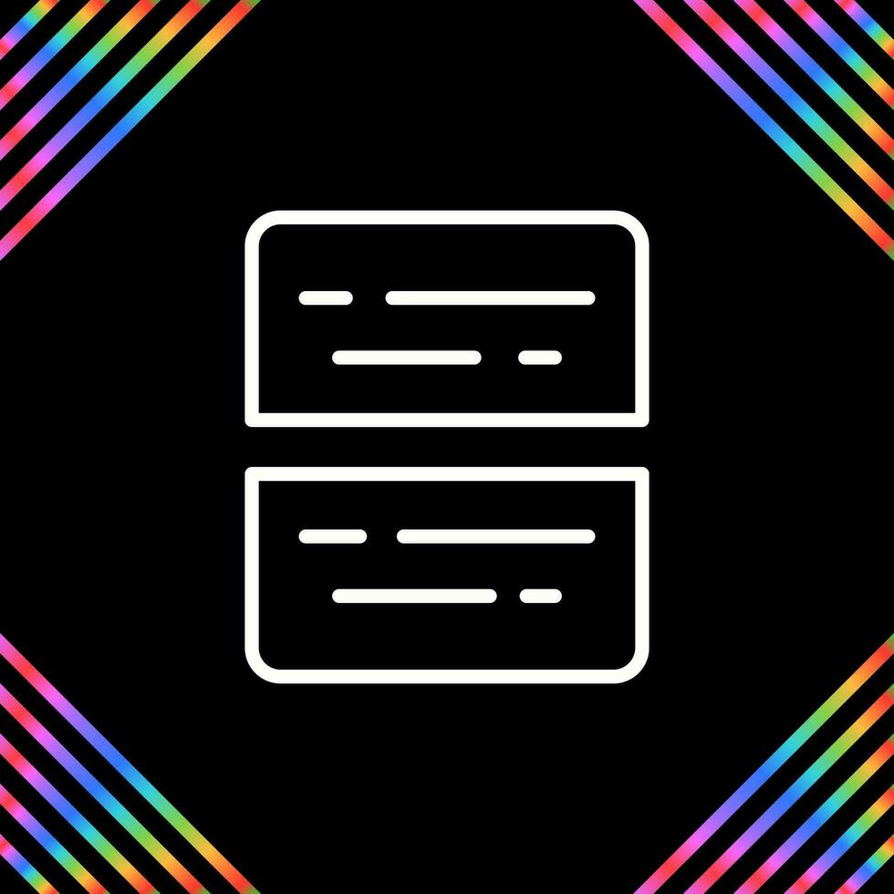 Document Split Vector Icon