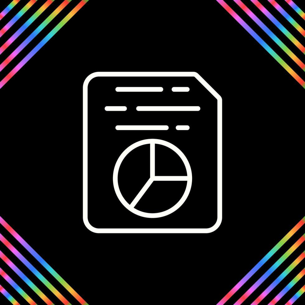 Document Insert Diagram Vector Icon
