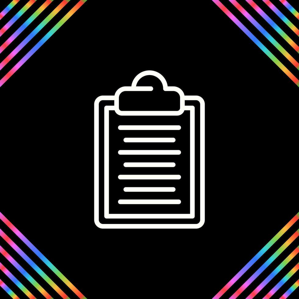 Clipboard Vector Icon