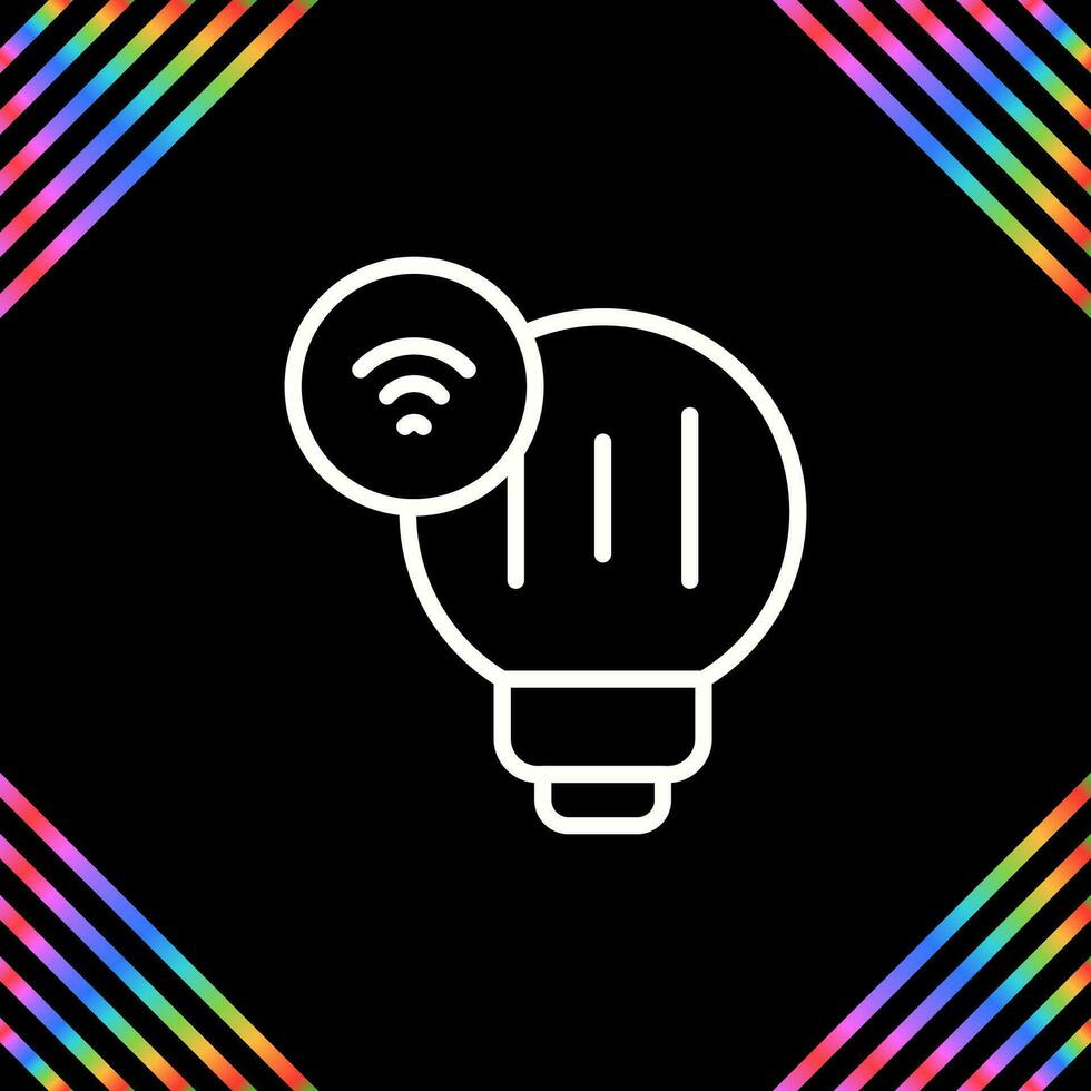 Smart Bulb Vector Icon