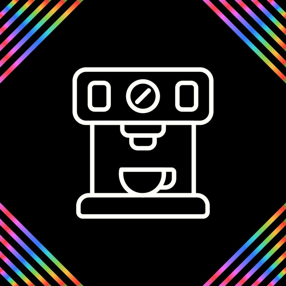 Coffee Maker with Wi-Fi Vector Icon