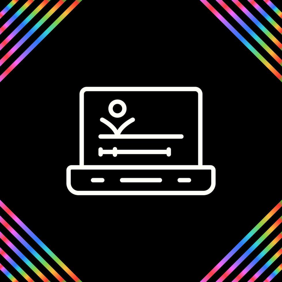 Motion Graphic Vector Icon